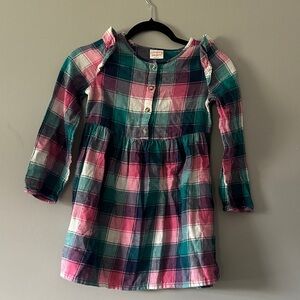 Jumping Beans Colorful Plaid Casual Dress